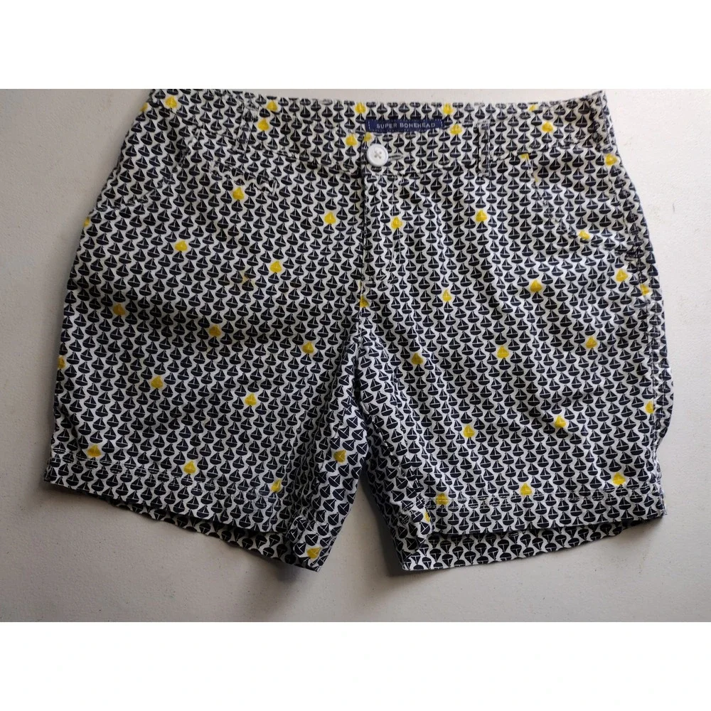 SUPER‎ BONEHEAD Columbia Sportswear Women's Shorts Sailboat Print Size 6